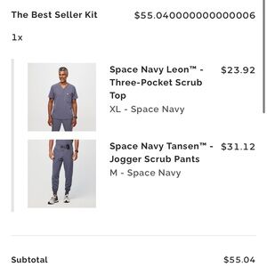 Figs Space Navy Tansen™ Jogger Scrub Pants
